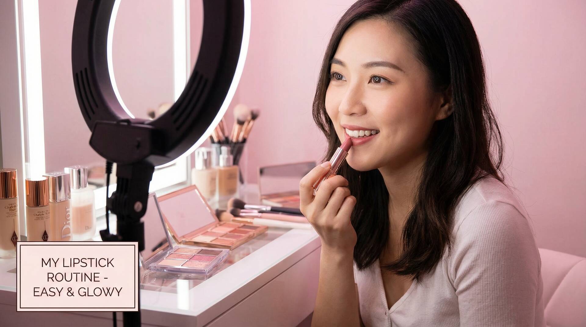 黄色仓库美妆视频教程